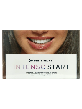 White Secret Отбеливающие полоски для зубов на 2-4 тона Intenso Start 7 шт