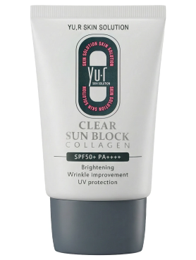 Yur Skin Solution Солнцезащитный крем SPF 50 Collagen Clear Sun Block 30 мл