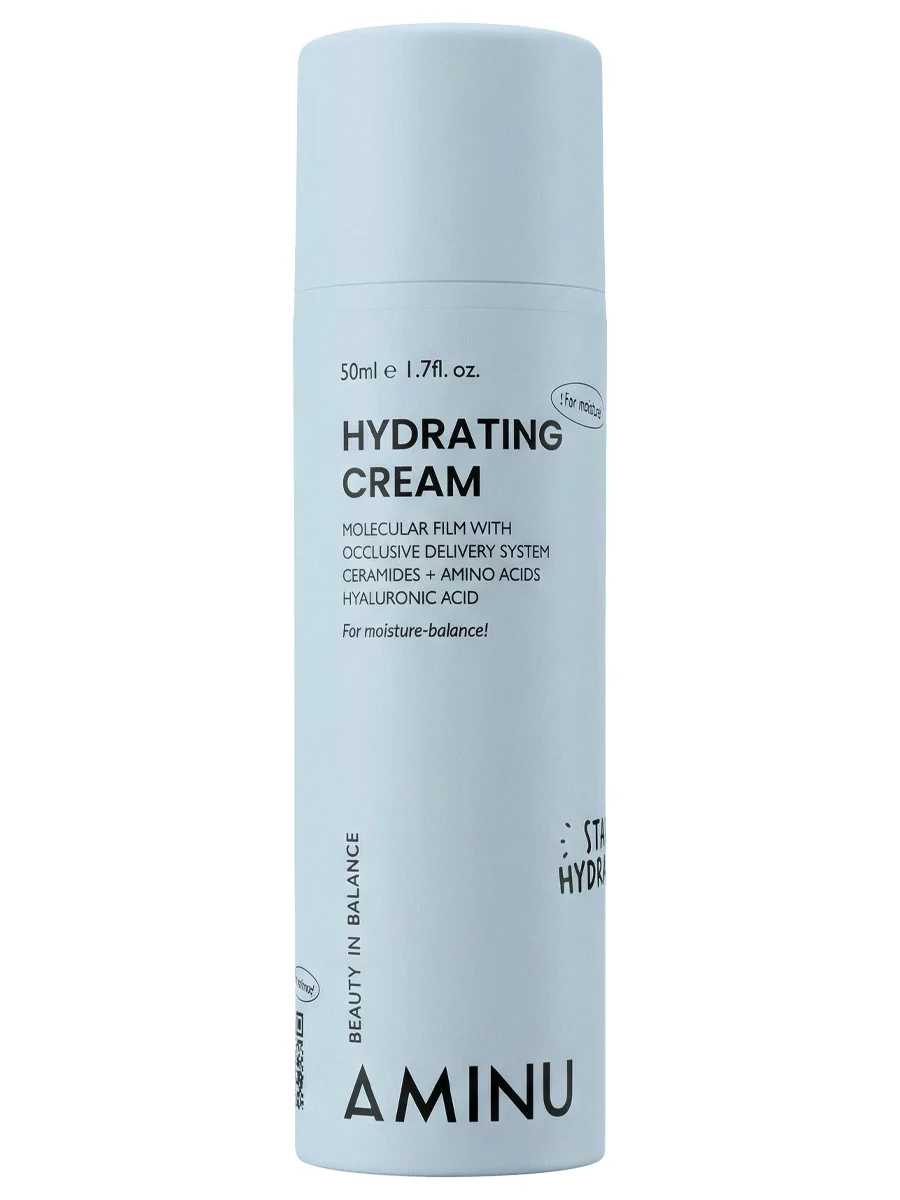 Aminu Увлажняющий крем с керамидами и гиалуроновой кислотой Hydrating Cream 50 мл