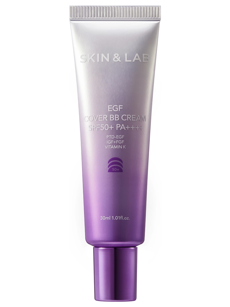 Skin&Lab Восстанавливающий BB-крем с факторами роста EGF Cover BB Cream 30 мл