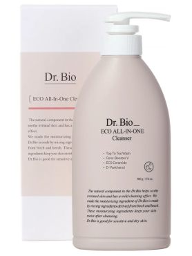 Dr. Bio Универсальный очищающий гель «Всё-в-одном» Eco All-In-One Cleanser 500 мл