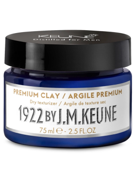 Keune Премиум глина сильной фиксации с матовым эффектом 1922 Premium Clay 75 мл