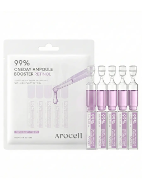 Arocell Бустер-сыворотка с ретинолом для укрепления кожи Oneday Ampoule Booster Retinol 1 мл х 5 шт