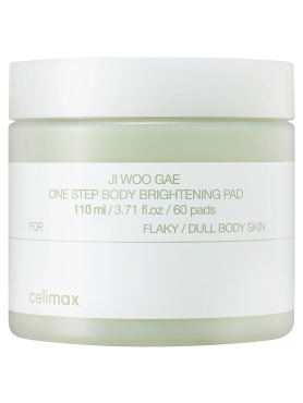 Celimax Осветляющие пэды для тела с PHA-кислотой Ji Woo Gae One Step Body Brightening Pad 60 шт