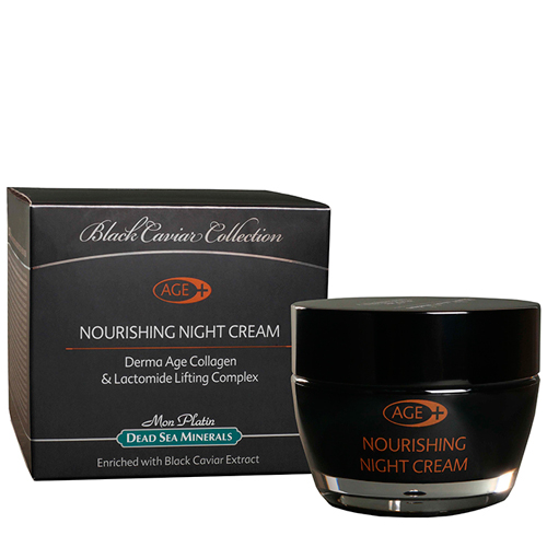 Mon Platin Black Caviar Ночной питательный крем c черной икрой Nourishing night cream derma-age 50мл