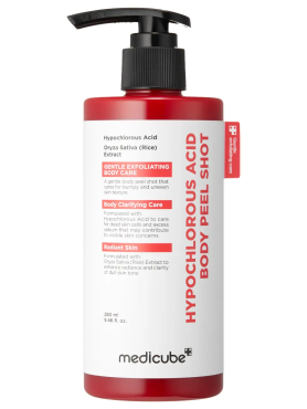 Medicube Пилинг-гель для проблемной кожи тела Hypochlorous Acid Body Peel Shot 280 мл