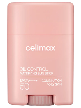 Celimax Матирующий солнцезащитный стик SPF50+ PA++++ Oil Control Mattifying Sun Stick 19 гр