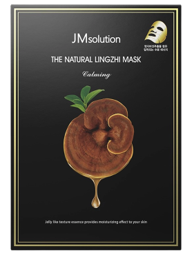 JMsolution Восстанавливающая тканевая маска с экстрактом гриба линчжи The Natural Lingzhi Mask Calming 30 мл х 10 шт