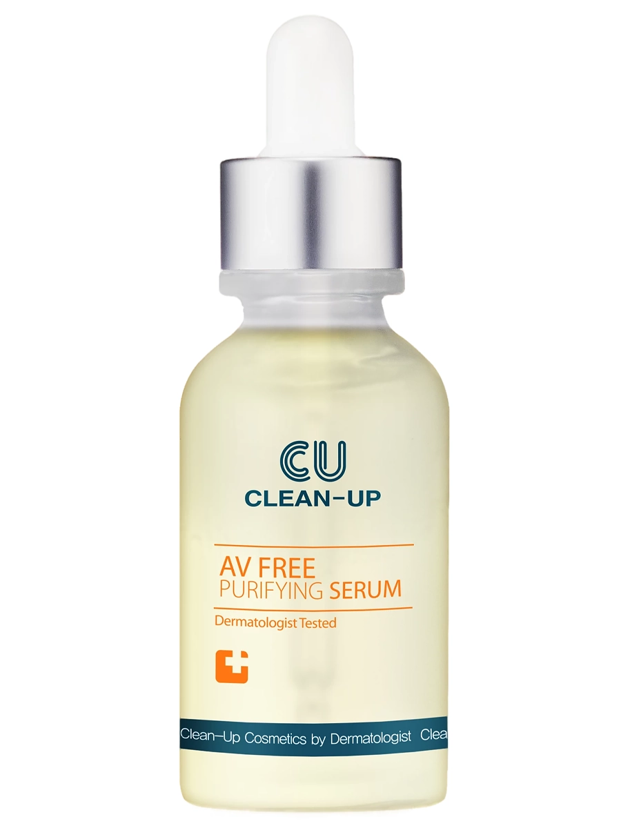 CU Skin Противовоспалительная сыворотка для очищения и сужения пор Clean-Up AV Free Purifying Serum 30 мл