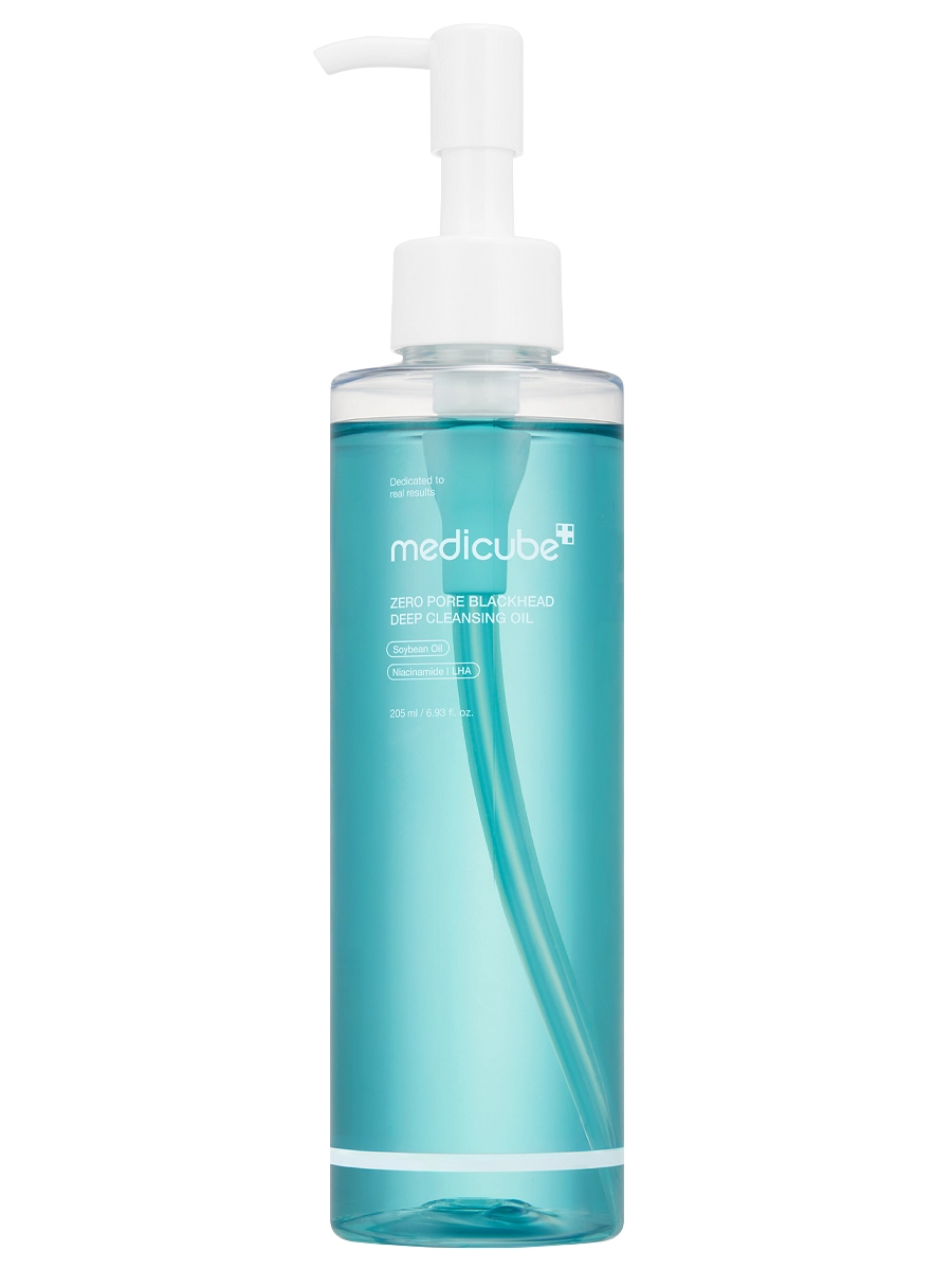 Medicube Гидрофильное масло для очищения и сужения пор Zero Pore Blackhead Deep Cleansing Oil 205 мл