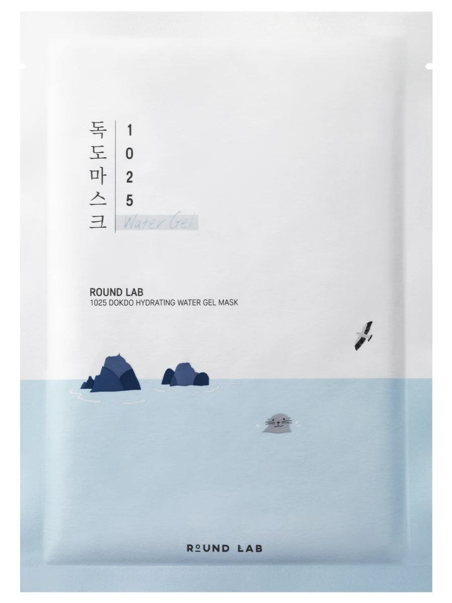 Round Lab Ультратонкая маска для глубокого увлажнения 1025 Dokdo Hydrating Water Gel Mask Sheet 30 мл