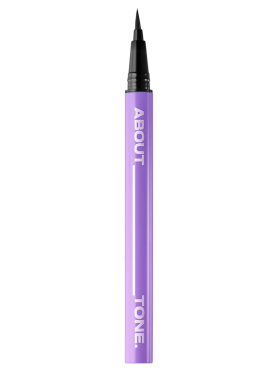 About Tone Водостойкая подводка для глаз – черный Stand Out Pen Eyeliner – 01 Black 0.5 гр