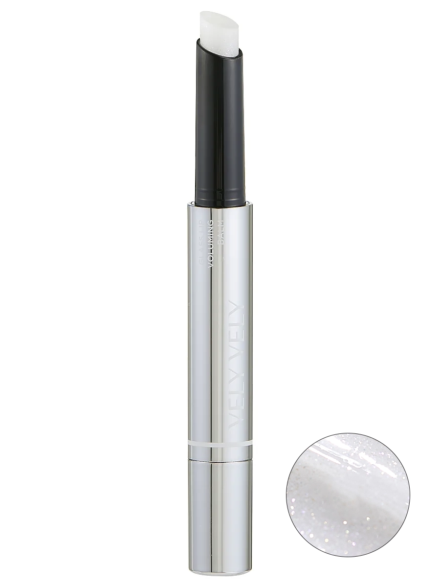 Vely Vely Тающий бальзам для объема губ – прозрачный Glass Lip Voluming Balm – 01 Shining Star 1.7 гр