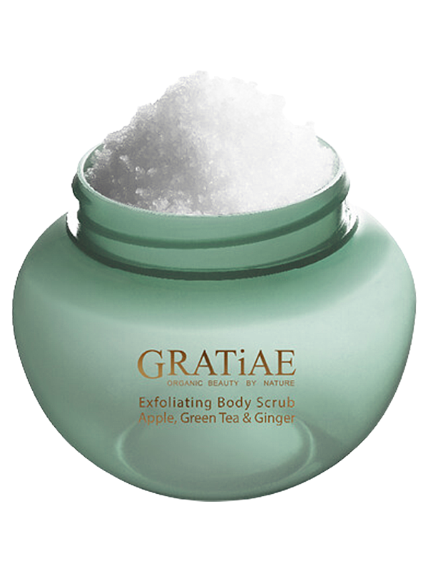Gratiae Скраб для тела «Яблоко, Зеленый чай, Имбирь» Exfoliating Body Scrub – Apple, Green Tea, Ginger 425 гр