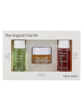 Vely Vely Дорожный набор: эссенция + сыворотка + крем The Original Trial Kit 7 мл х 3 шт