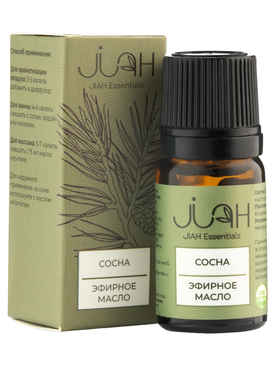 JIAH Essentials Эфирное масло «Сосна» 10 мл