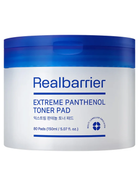 Real Barrier Ламеллярные восстанавливающие тонер-пэды с пантенолом Extreme Pathenol Toner Pad 80 шт