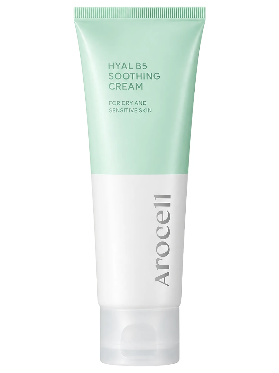 Arocell Успокаивающий крем-гель с 5% пантенола для чувствительной кожи Hyal B5 Soothing Cream 80 мл