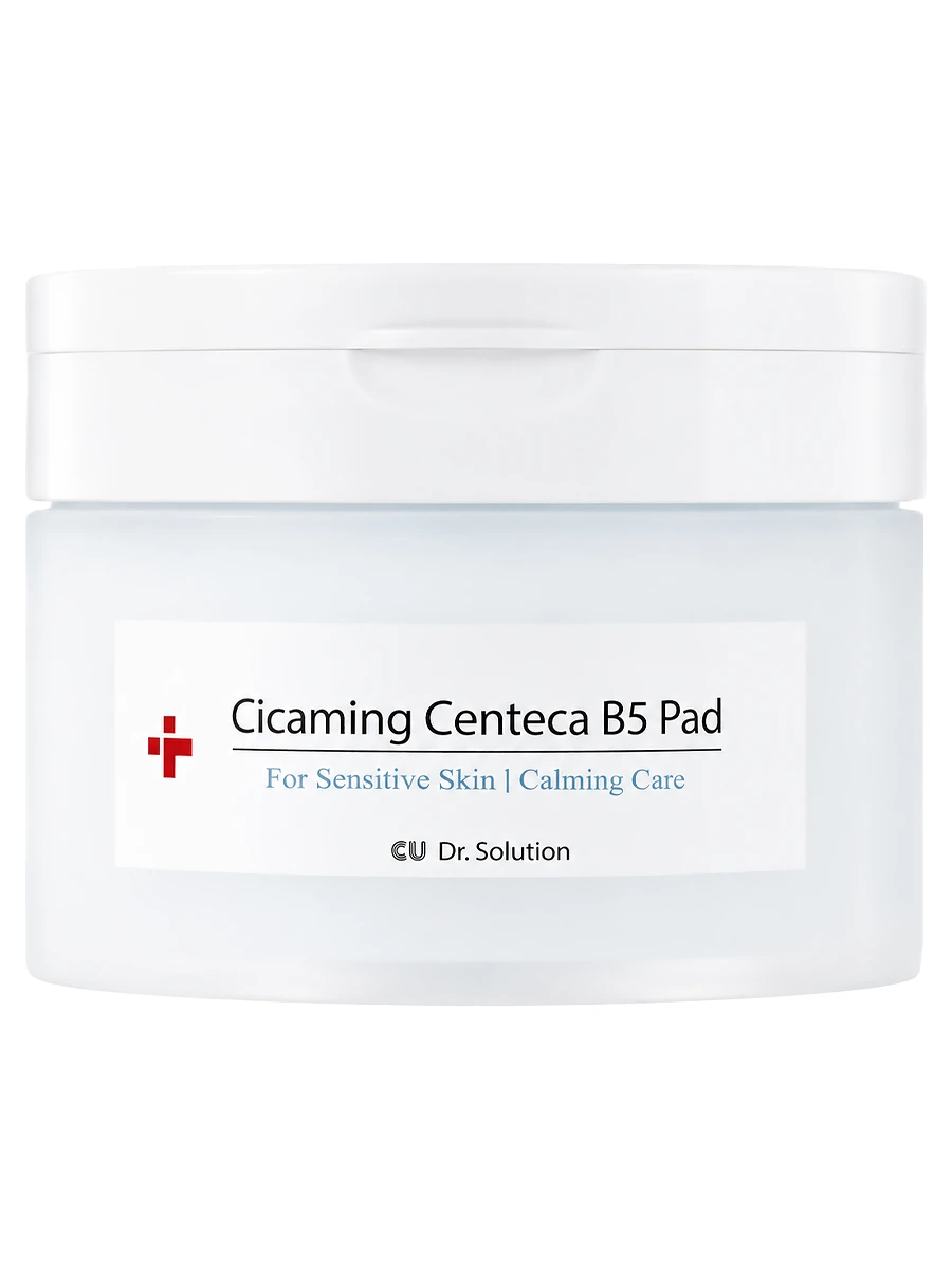 CU Skin Успокаивающие тонер-пэды с центеллой и пантенолом Dr. Solution Cicaming Centeca B5 Pad 80 шт