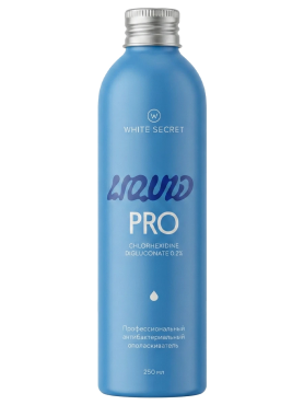 White Secret Профессиональный антибактериальный ополаскиватель Liquid Pro 250 мл