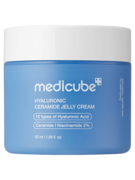 Medicube Гиалуроновый крем-гель с церамидами Hyaluronic Ceramide Jelly Cream 50 мл
