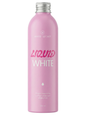 White Secret Ополаскиватель с отбеливающим эффектом Liquid White 250 мл