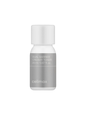 Celimax Барьерный кремовый тонер с комплексом церамидов Dual Barrier Creamy Toner 20 мл