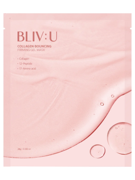 BLIV:U Гидрогелевая маска с коллагеном и пептидами Collagen Bouncing Firming Gel Mask 28 гр