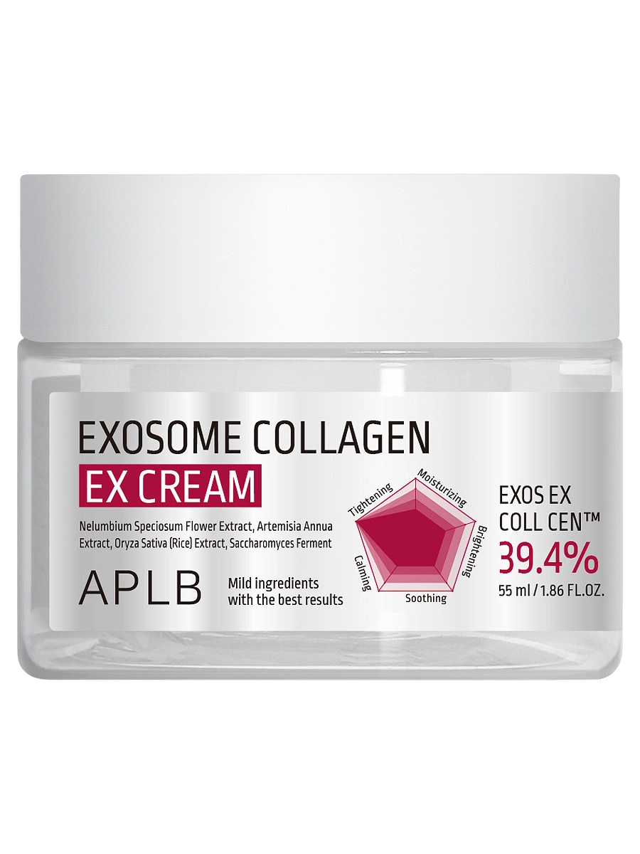 APLB Крем для лица с экзосомами и коллагеном Exosome Collagen EX Сream 55 мл