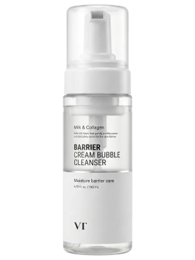VT Cosmetics Мягкая очищающая пенка с молочными протеинами Barrier Cream Bubble Cleanser 140 мл