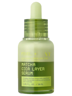 VT Cosmetics Успокаивающая двухфазная сыворотка с матчей и центеллой Matcha Cica Layer Serum 30 мл