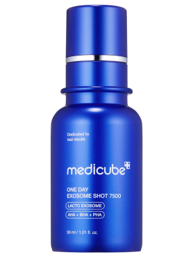 Medicube Сыворотка-бустер с экзосомами и спикулами для сужения пор One-Day Exosome Shot Pore Ampoule 7500 30 мл
