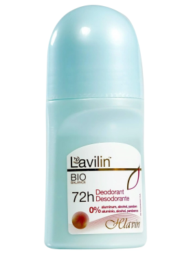Lavilin / Hlavin Дезодорант-ролл для подмышек (72 часа без запаха) Bio Balance Roll-On Deodorant 60 мл