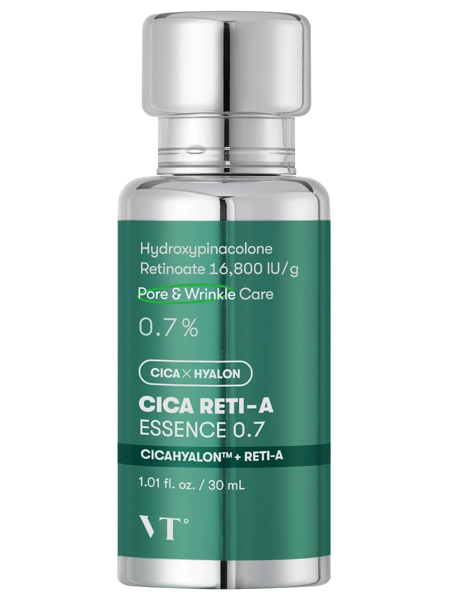 VT Cosmetics Экстра-интенсивная бустер-эссенция с 0.7% ретинола Cica Reti-A Essence 0.7 30 мл