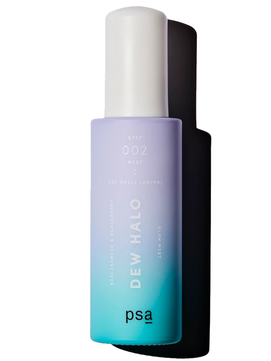 PSA Мист с ниацинамидом и экстрактом ежевики для сияния Dew Halo Niacinamide&Blackberry Glow Mist 50 мл