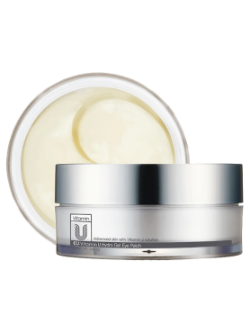 CU Skin Гидрогелевые патчи с витамином U и пептидами для омоложения кожи Vitamin U Hydro Gel Eye Patch 60 шт