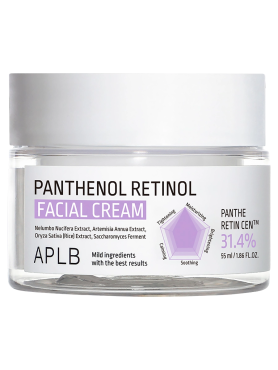 APLB Крем с пантенолом и ретинолом для сияния Panthenol Retinol Facial Cream 55 мл