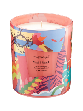 Vila Hermanos Ароматическая свеча «Фиалка, мускус, ваниль» 70's Musk Monoi Candle 200 гр