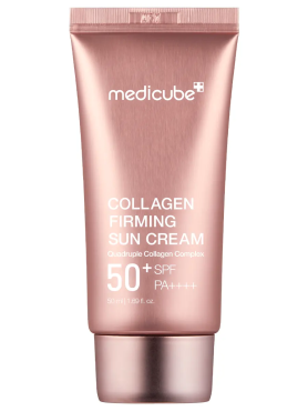 Medicube Тонирующий солнцезащитный крем с коллагеном SPF50 Collagen Firming Sun Cream 50 мл