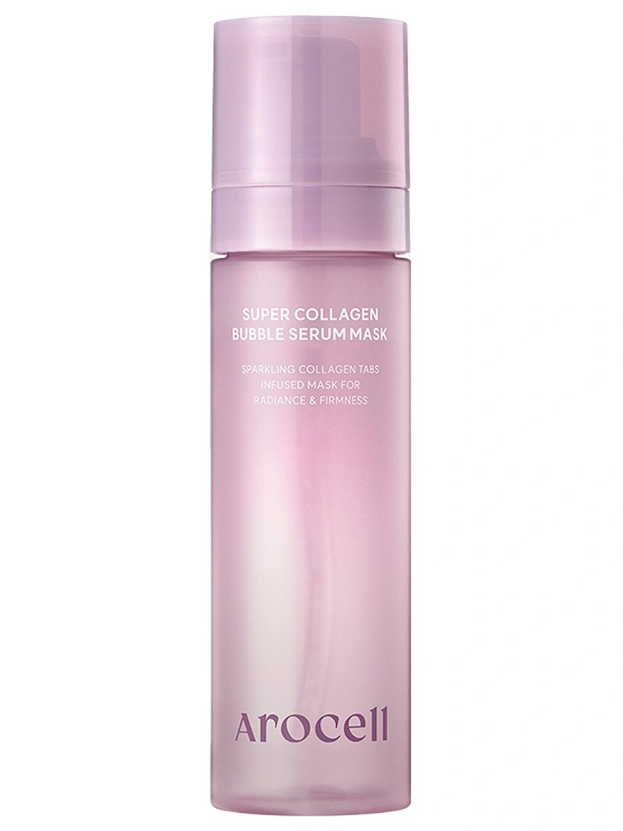 Arocell Коллагеновая пузырьковая маска-сыворотка Super Collagen Bubble Serum Mask 90 мл