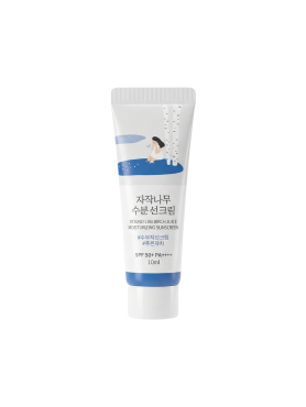 Round Lab Солнцезащитный крем с березовым соком и гиалуроновой кислотой SPF 50 Birch Juice Moisturizing Sunscreen 10 мл