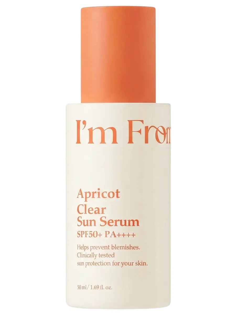 I'm from Солнцезащитная сыворотка с экстрактом абрикоса SPF50+ PA++++ Apricot Clear Sun Serum 50 мл