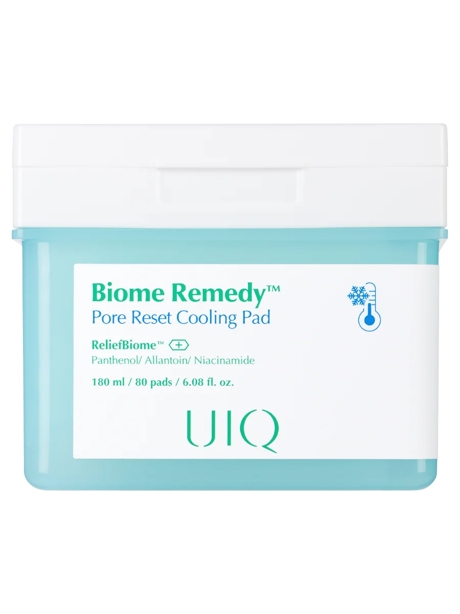 UIQ Охлаждающие пэды для сужения пор Biome Remedy Pore Reset Cooling Pad 80 шт