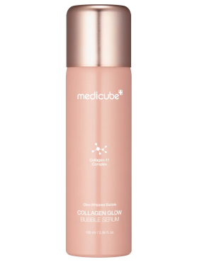 Medicube Увлажняющая пузырьковая сыворотка с коллагеном для сияния кожи Collagen Glow Bubble Serum 100 мл