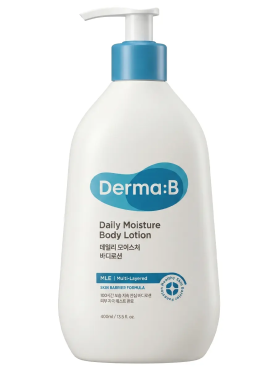 Derma:B Ламеллярный увлажняющий лосьон для тела Daily Moisture Body Lotion 400 мл