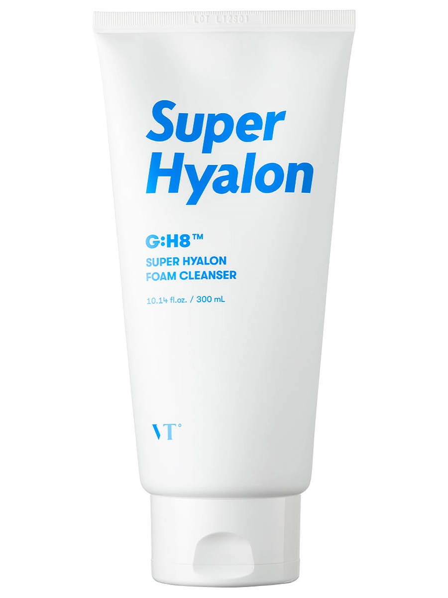 VT Cosmetics Увлажняющая пенка для умывания с гиалуроновой кислотой Super Hyalon Foam Cleanser 300 мл