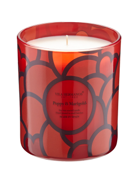 Vila Hermanos Ароматическая свеча «Ирис, бергамот, пачули» 70's Poppy & Marygold Candle 200 гр