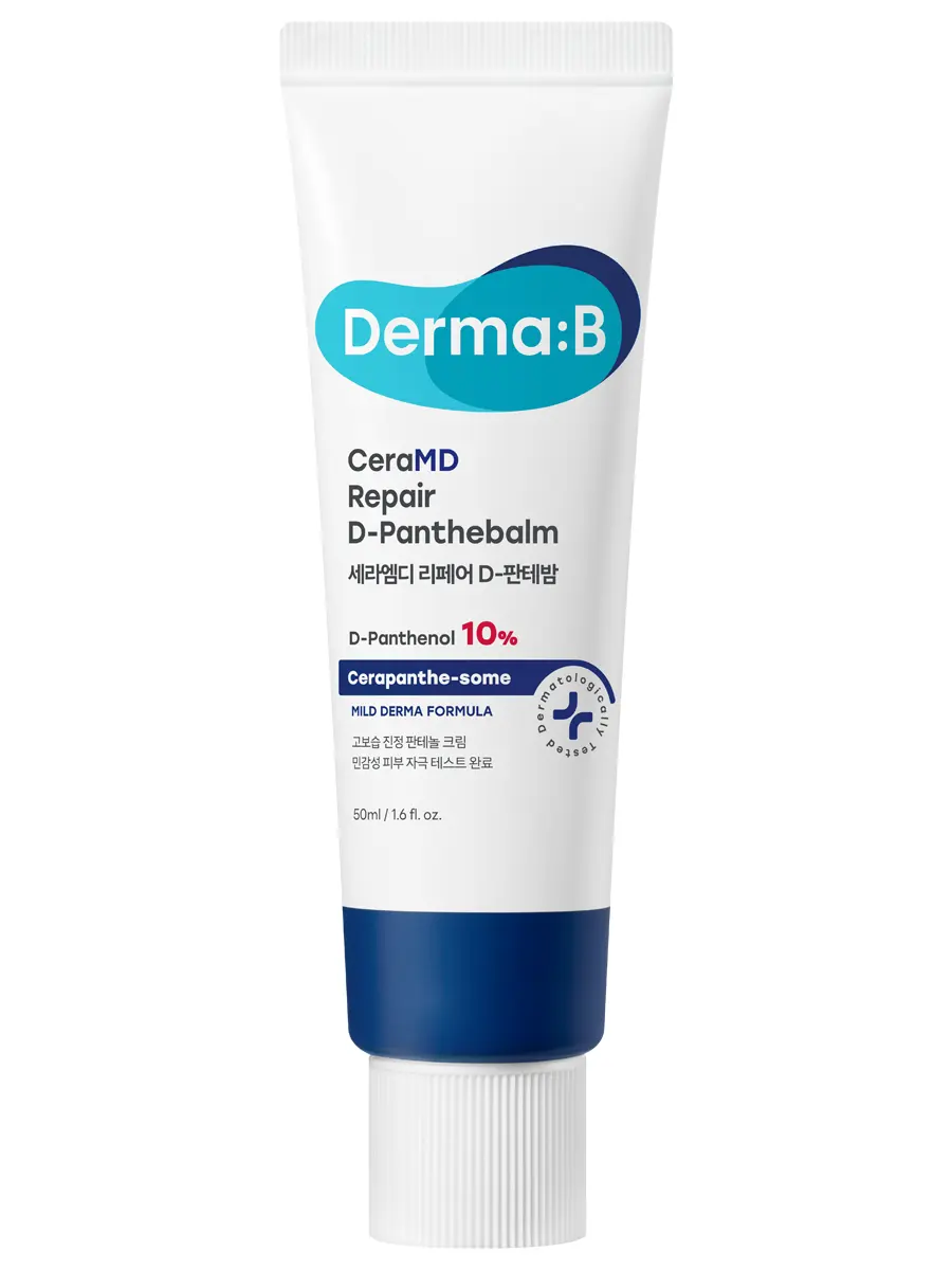Derma:B Успокаивающий крем для укрепления барьера CeraMD Repair D-Panthebalm 50 мл