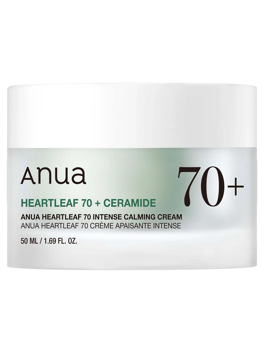Anua Интенсивный барьерный крем на основе экстракта хауттюйнии Heartleaf 70% Intense Calming Cream 50 мл