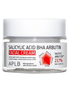 APLB Противовоспалительный крем с салициловой кислотой и арбутином Salicylic Acid BHA Arbutin Facial Cream 55 мл